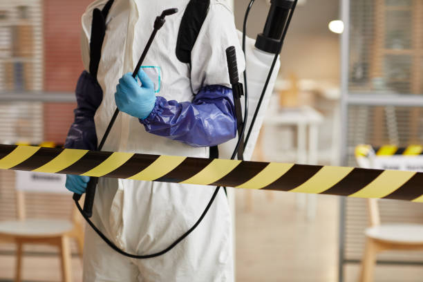 Professional Biohazard Cleanup technician working in Eagle, ID